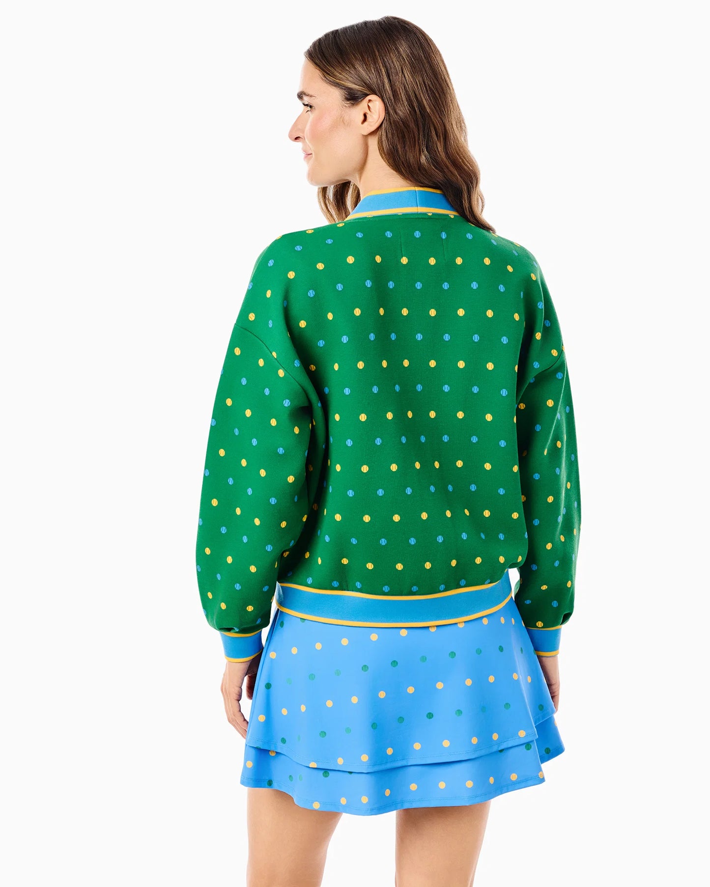 Soft Luxe Abbott Sweatshirt Cardigan - Evergreen Serve