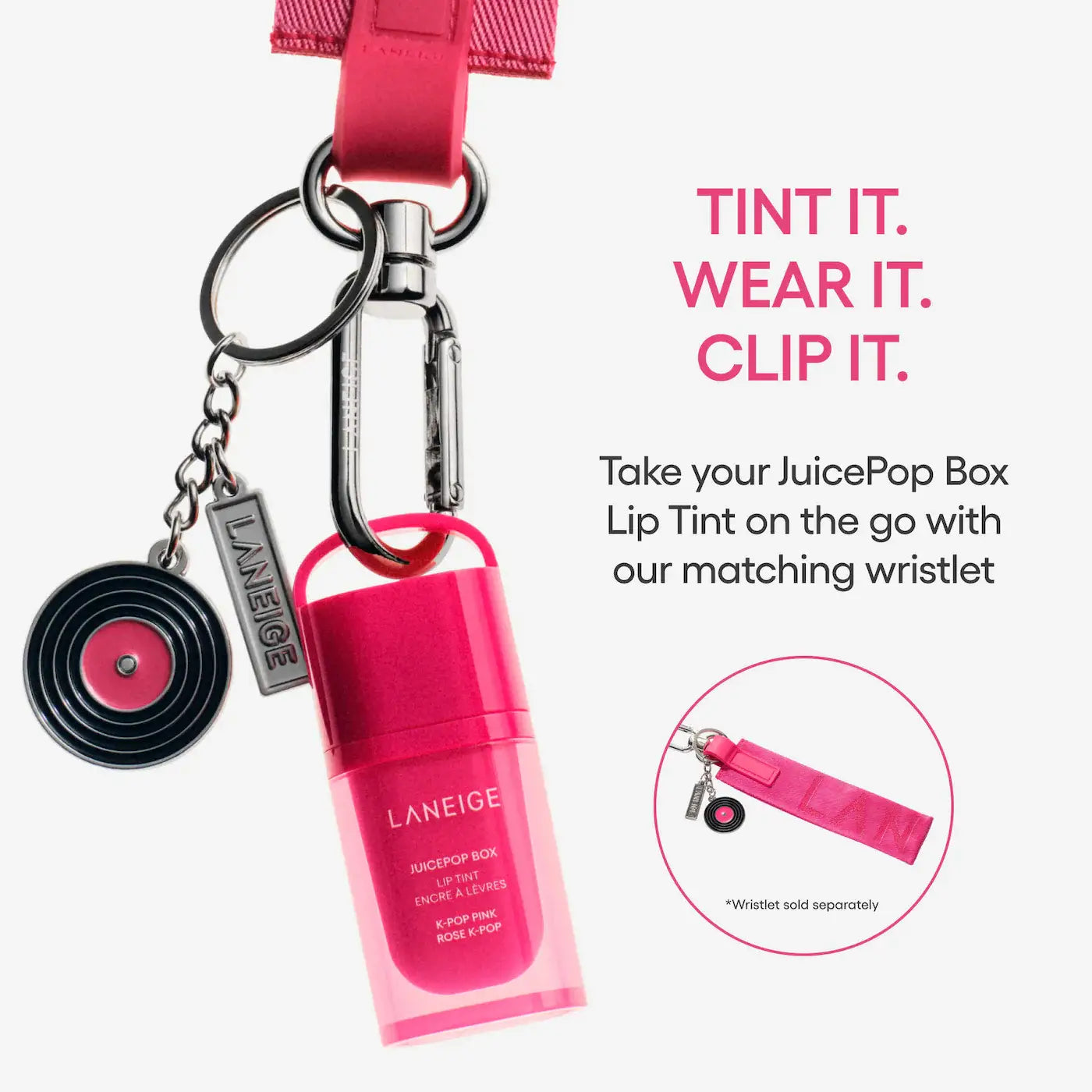 LANEIGE JuicePop Box Hydrating & Lightweight Oil Lip Tint: #1 Popstar Peach