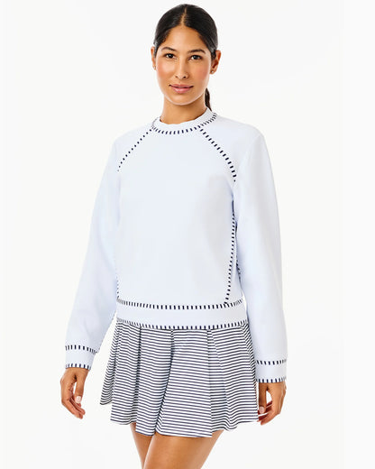 Scuba Light Bainbridge Crewneck - Super White