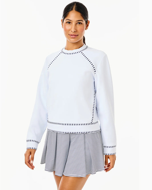 Scuba Light Bainbridge Crewneck - Super White