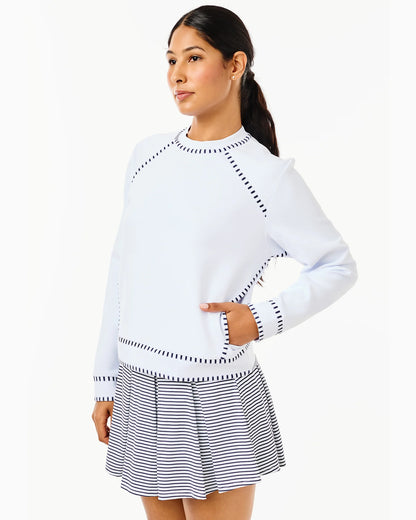 Scuba Light Bainbridge Crewneck - Super White