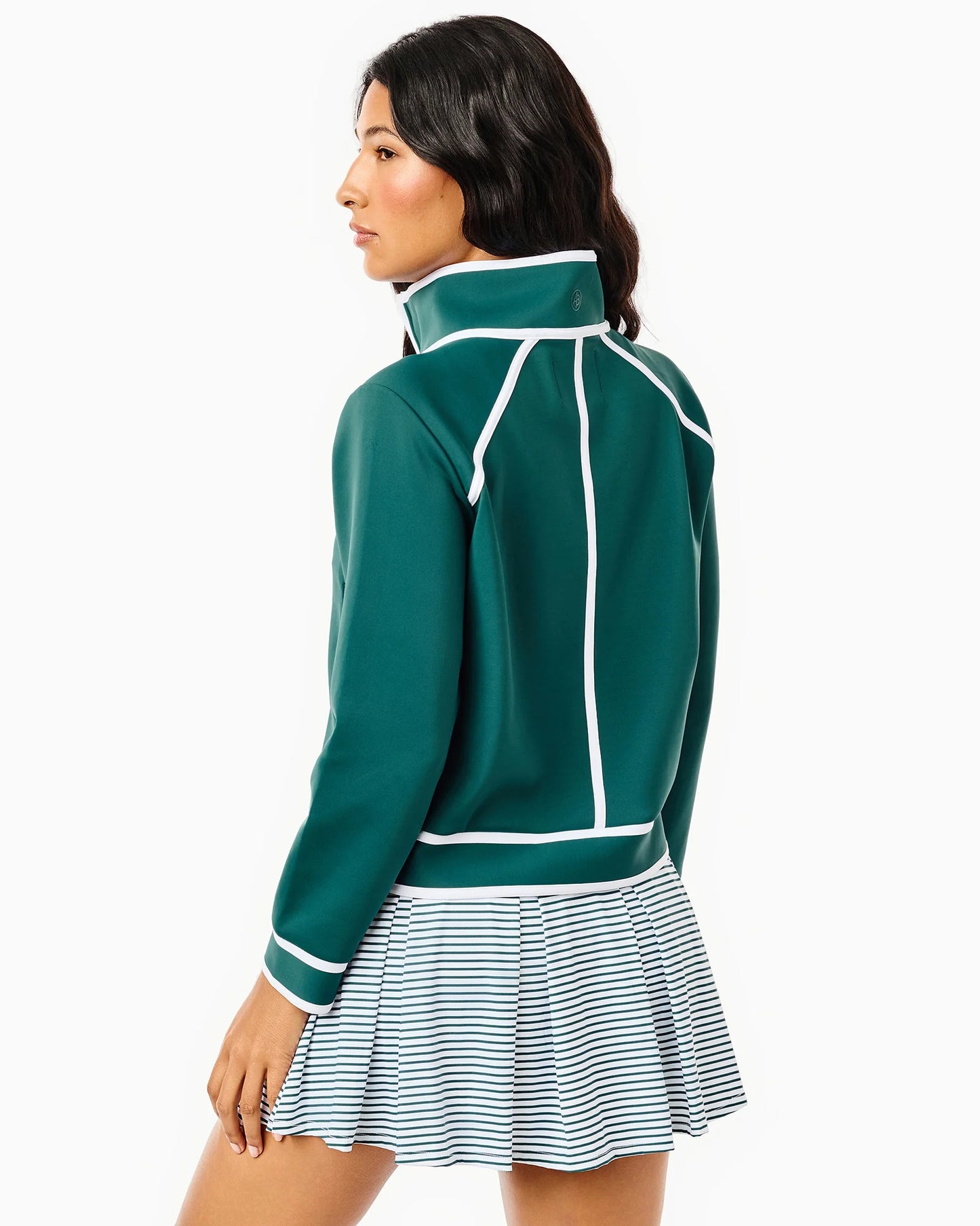 Scuba Light Bainbridge Quarter Zip Sweatshirt - Ivy