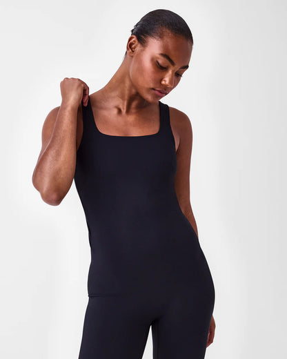 SPANXshape™ Booty Boost® Flare Jumpsuit - Very Black