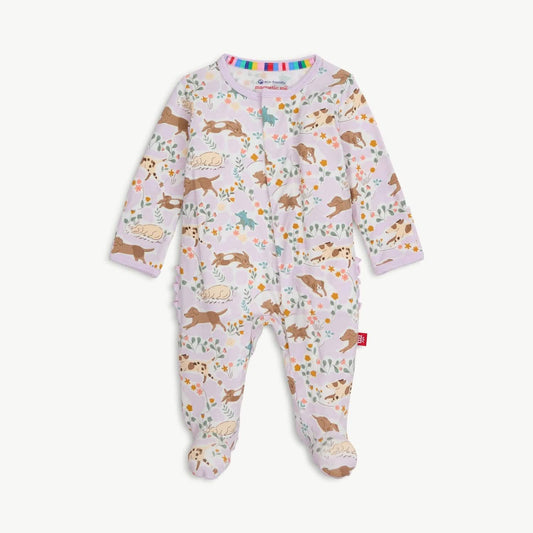 Best Fur-End Modal Magnetic Footie