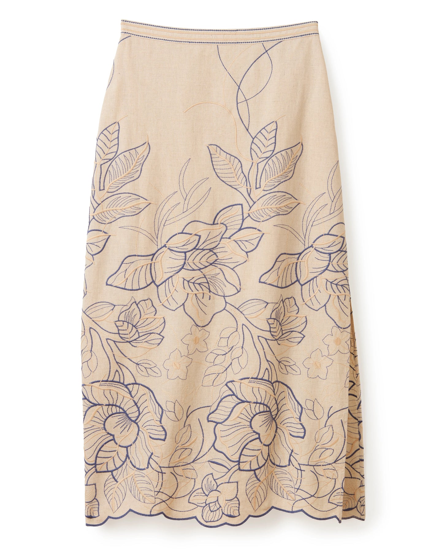 Cypress Skirt - Natural Linen