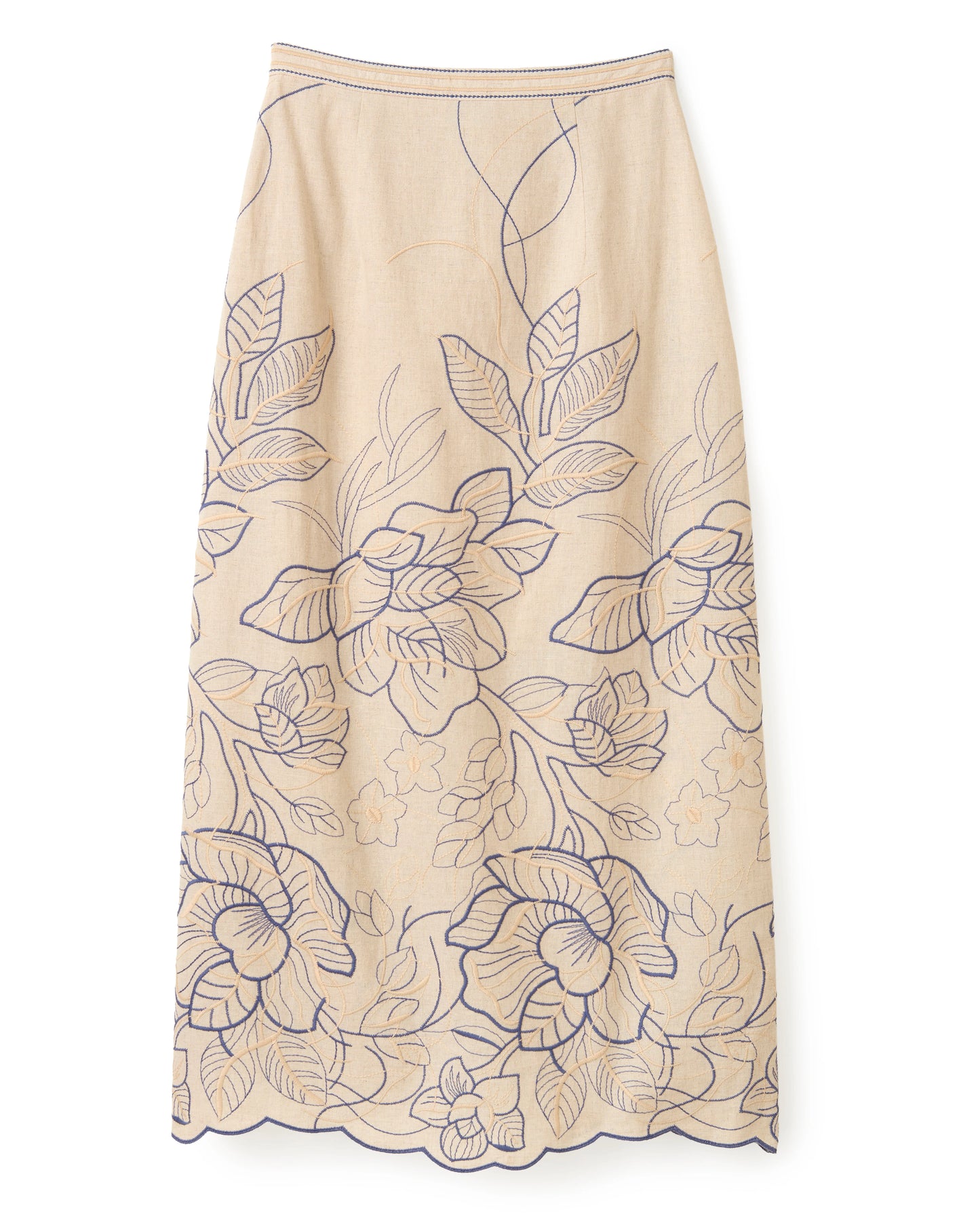 Cypress Skirt - Natural Linen