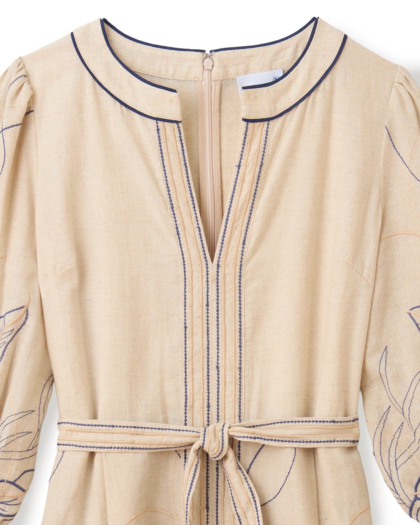 Sandy Dress - Natural Linen