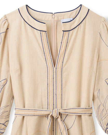 Sandy Dress - Natural Linen