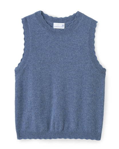 Lou Knit Tank - Gallery Blue