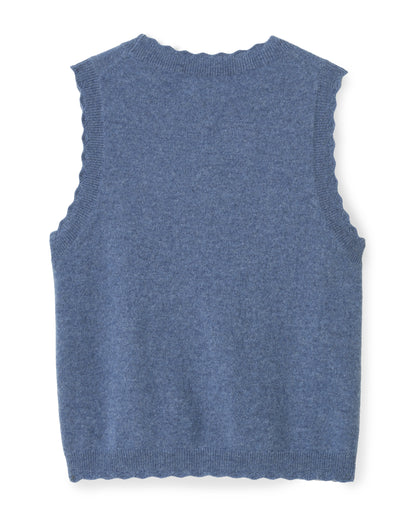 Lou Knit Tank - Gallery Blue