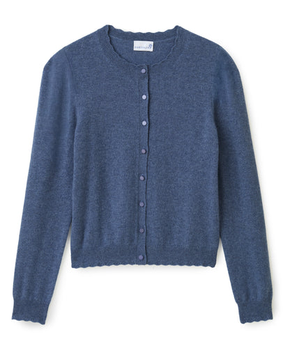 Lucy Long Sleeve Cardigan - Gallery Blue