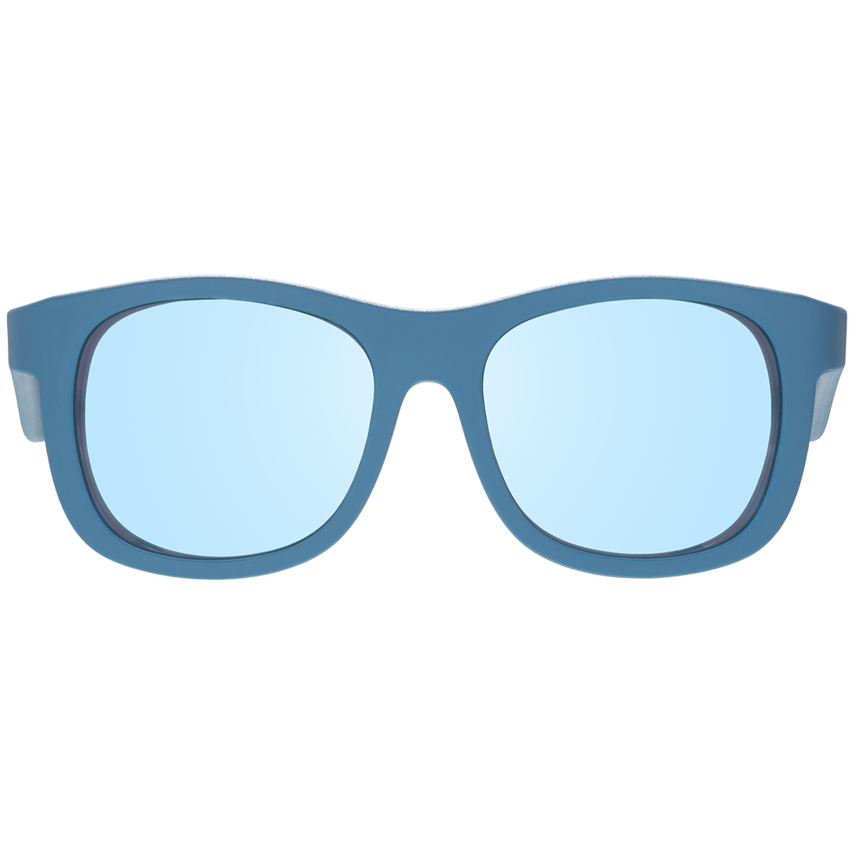 Midnight Blue Polarized Kid Sunglasses with Mirrored Lens: Ages 6+
