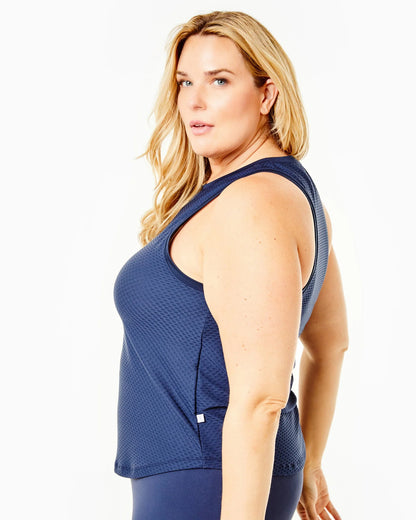 Active Mesh Everyday Tank - Navy