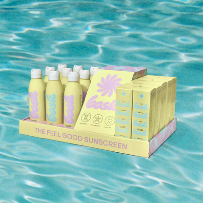 Bask Sunscreen Display Case [Display Only]