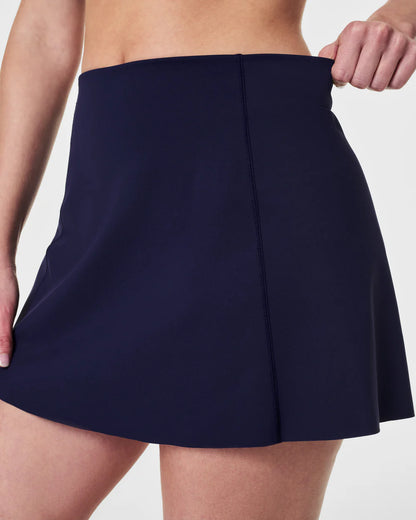 SPANXshape™ Get Moving Core Luxe Skort - Lapis Blue