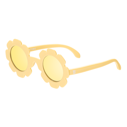 Sun Ray Flower I Yellow Polarized Mirrored Lenses: Polarized / Ages 6+
