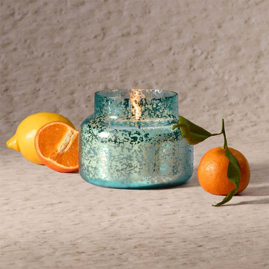 19oz Aqua Opaline Signature Candle, Volcano