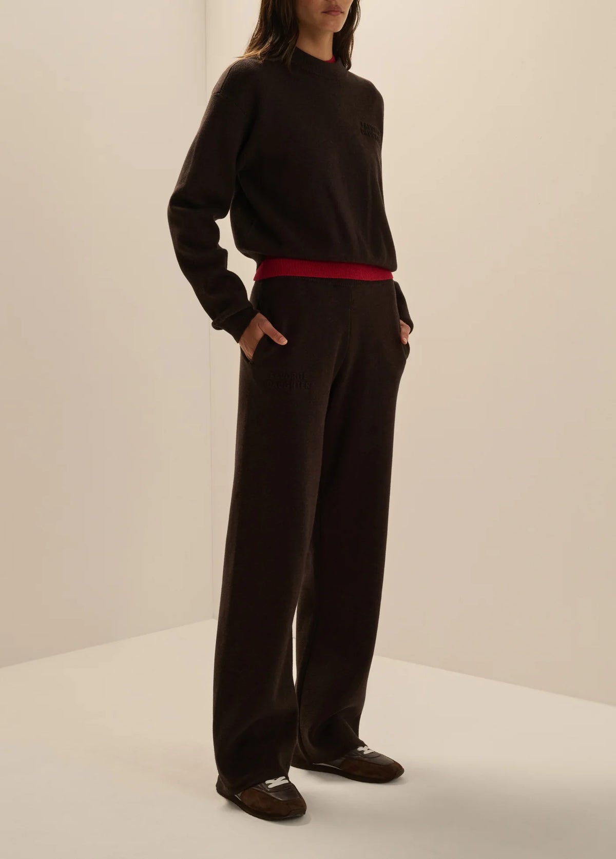 The Fatigue Sisters Sweatshirt - Espresso