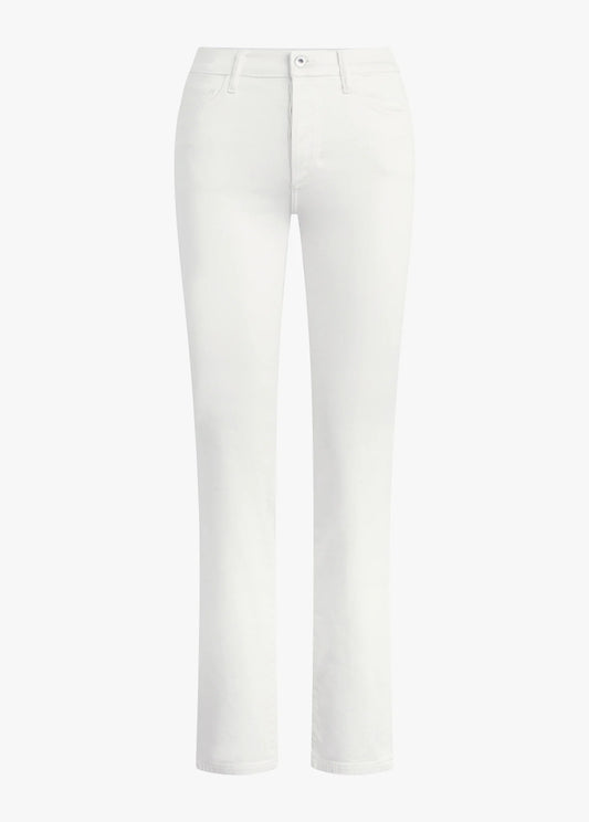The Jen Mid Rise Slim Straight Jean - Anchorage White