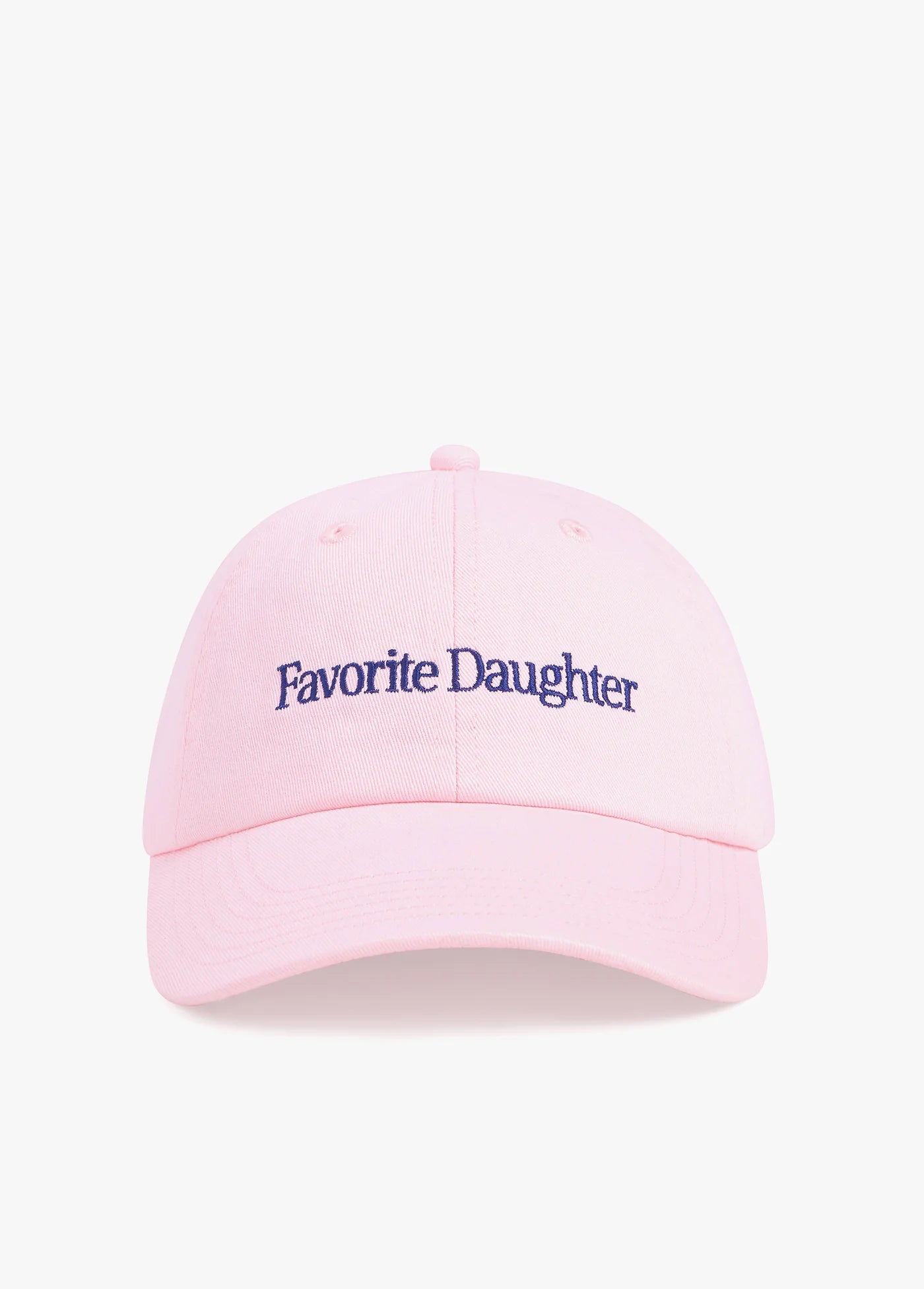 Classic Logo Baseball Hat - Light Pink/Navy