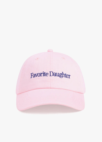 Classic Logo Baseball Hat - Light Pink/Navy