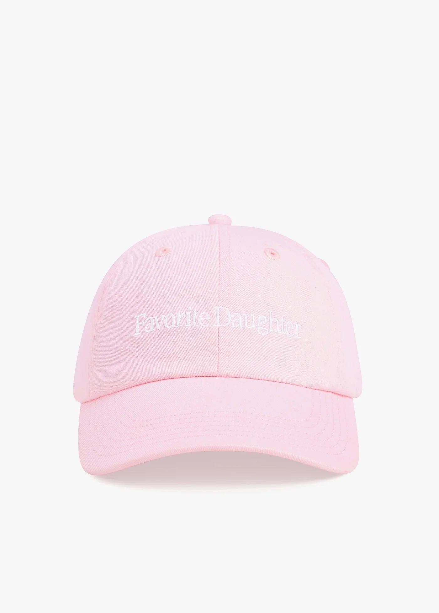 Classic Logo Baseball Hat - Light Pink/White