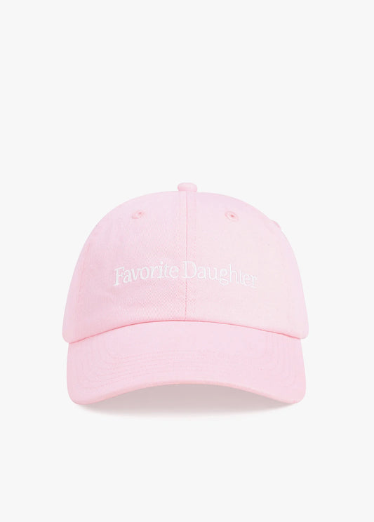 Classic Logo Baseball Hat - Light Pink/White