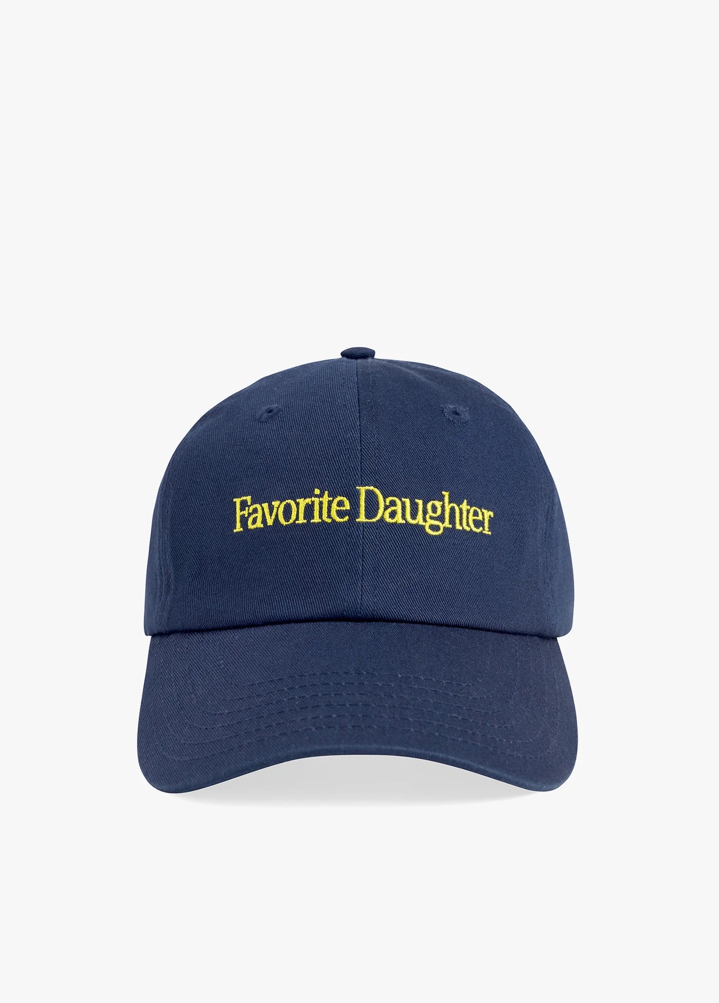 Classic Logo Baseball Hat - Navy/Yellow