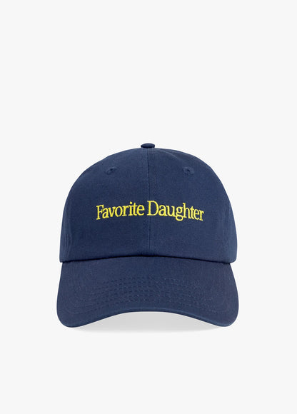 Classic Logo Baseball Hat - Navy/Yellow