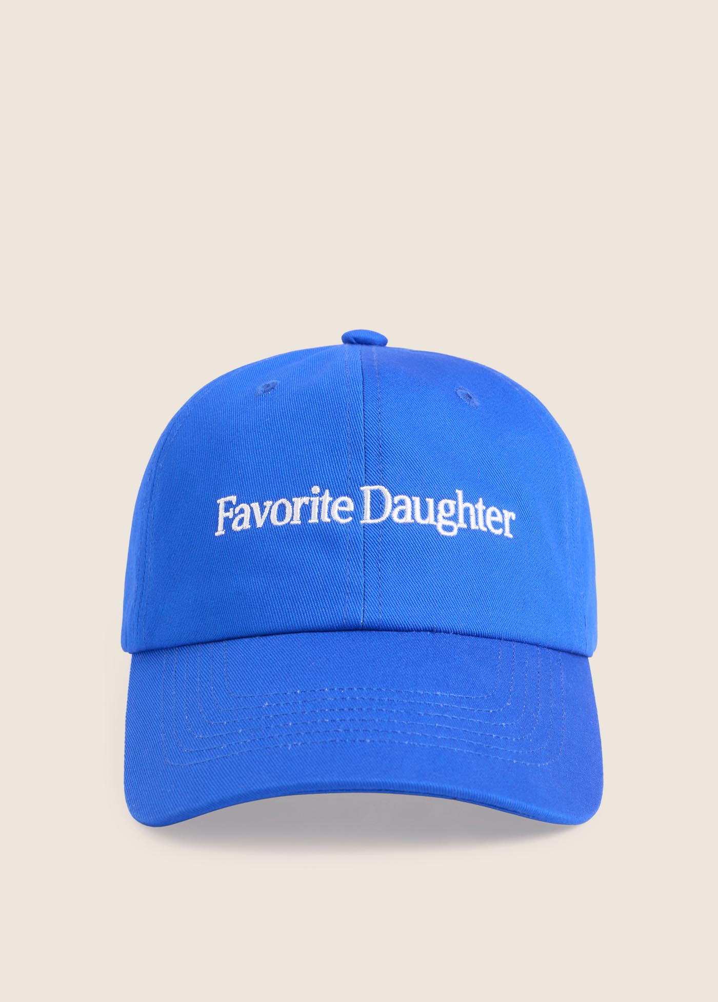 The Classic Logo Baseball Hat - Royal/Ivory