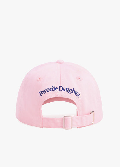 The Mom Of The Year Baseball Hat - Light Pink/Navy