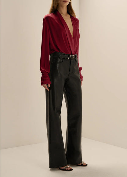 The Better Off Bodysuit - Cranberry