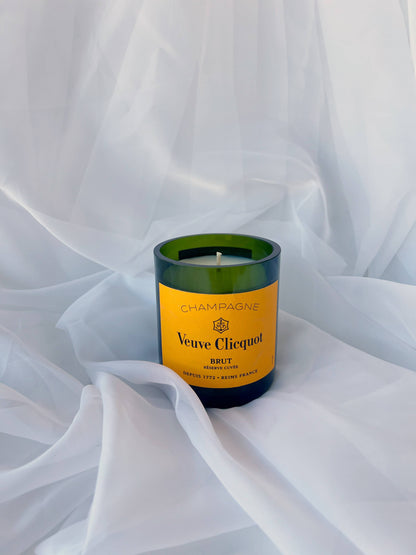 Recycled Veuve Novelty Candle: Large