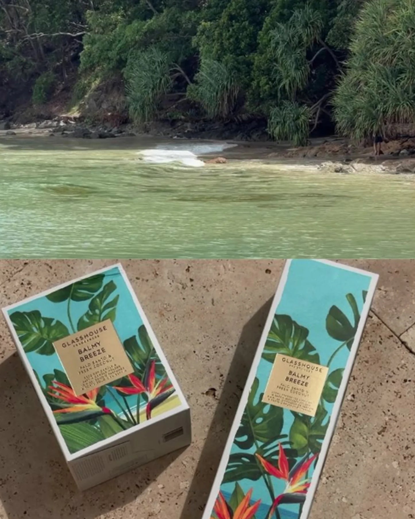 13.4 oz. Triple Scented Candle - Balmy Breeze