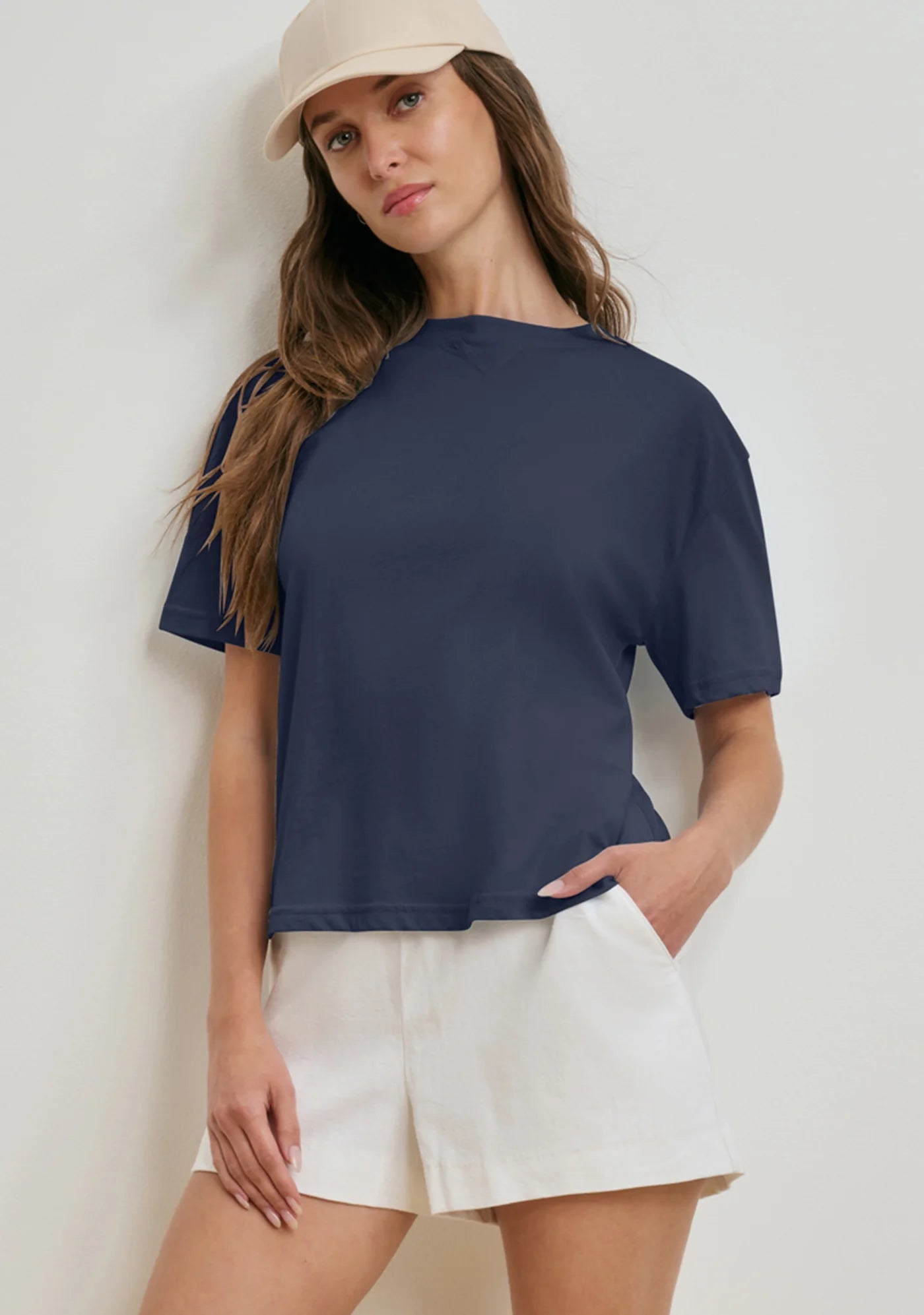 The Everyday Short Sleeve Tee - Navy