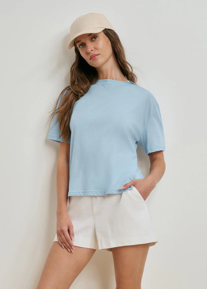 The Everyday Short Sleeve Tee - Sea Blue