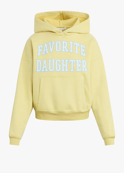 The Collegiate Hoodie - Golden/Off White