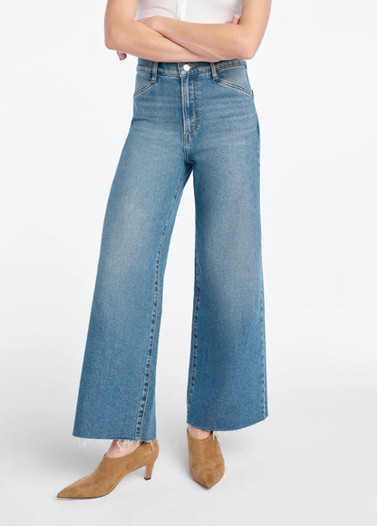 The Shortie Mischa Super High Rise Wide Leg Jean - Rio
