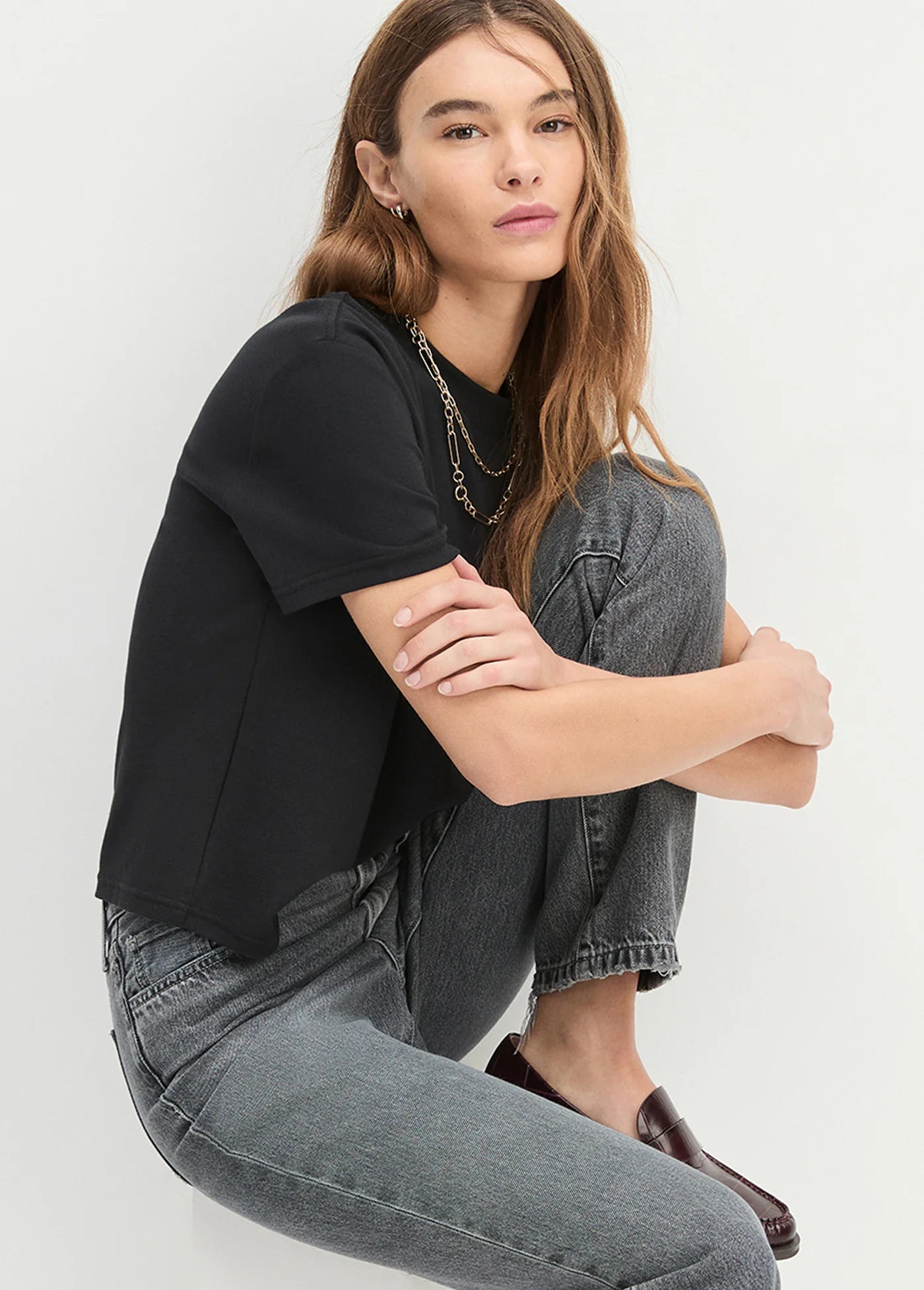 The Everyday Short Sleeve Tee - Black