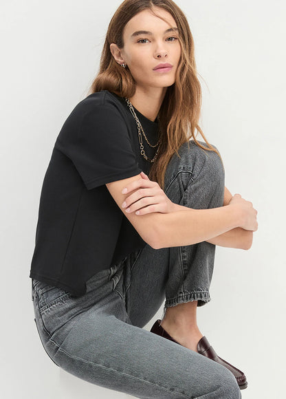 The Everyday Short Sleeve Tee - Black