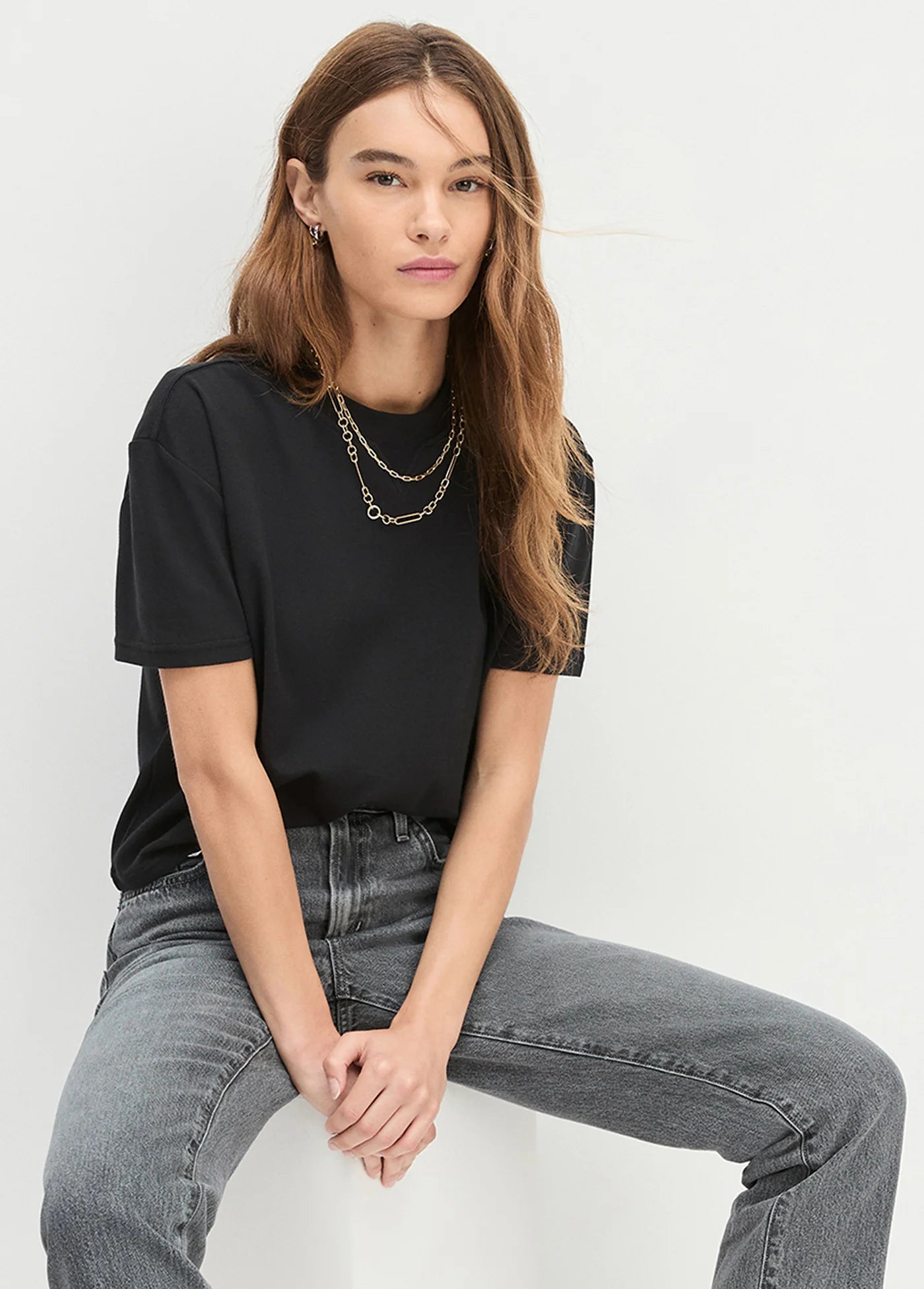 The Everyday Short Sleeve Tee - Black