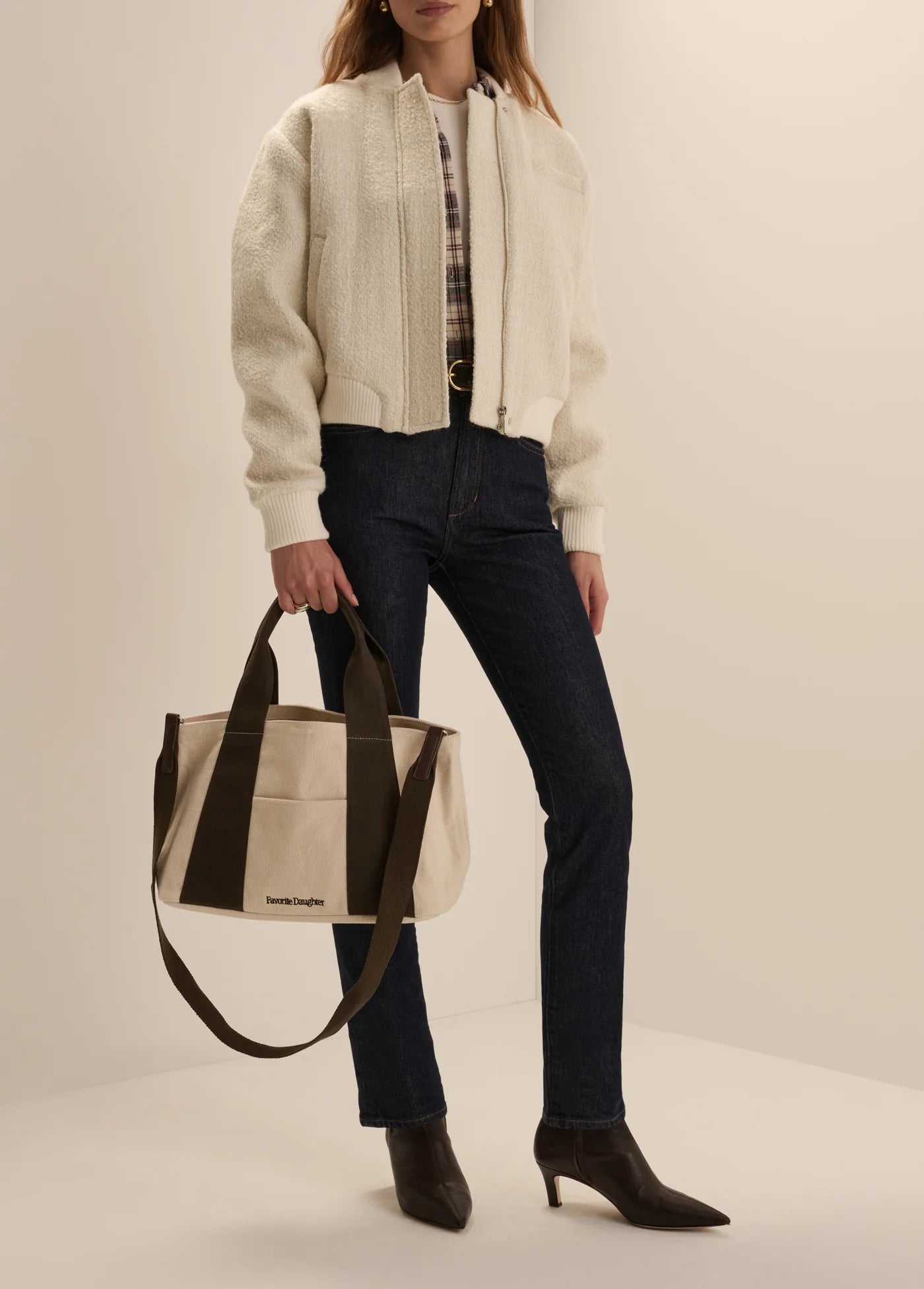 The Daily Tote - Natural/Brown