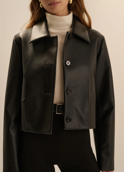 The Small Town Girl Jacket - Black