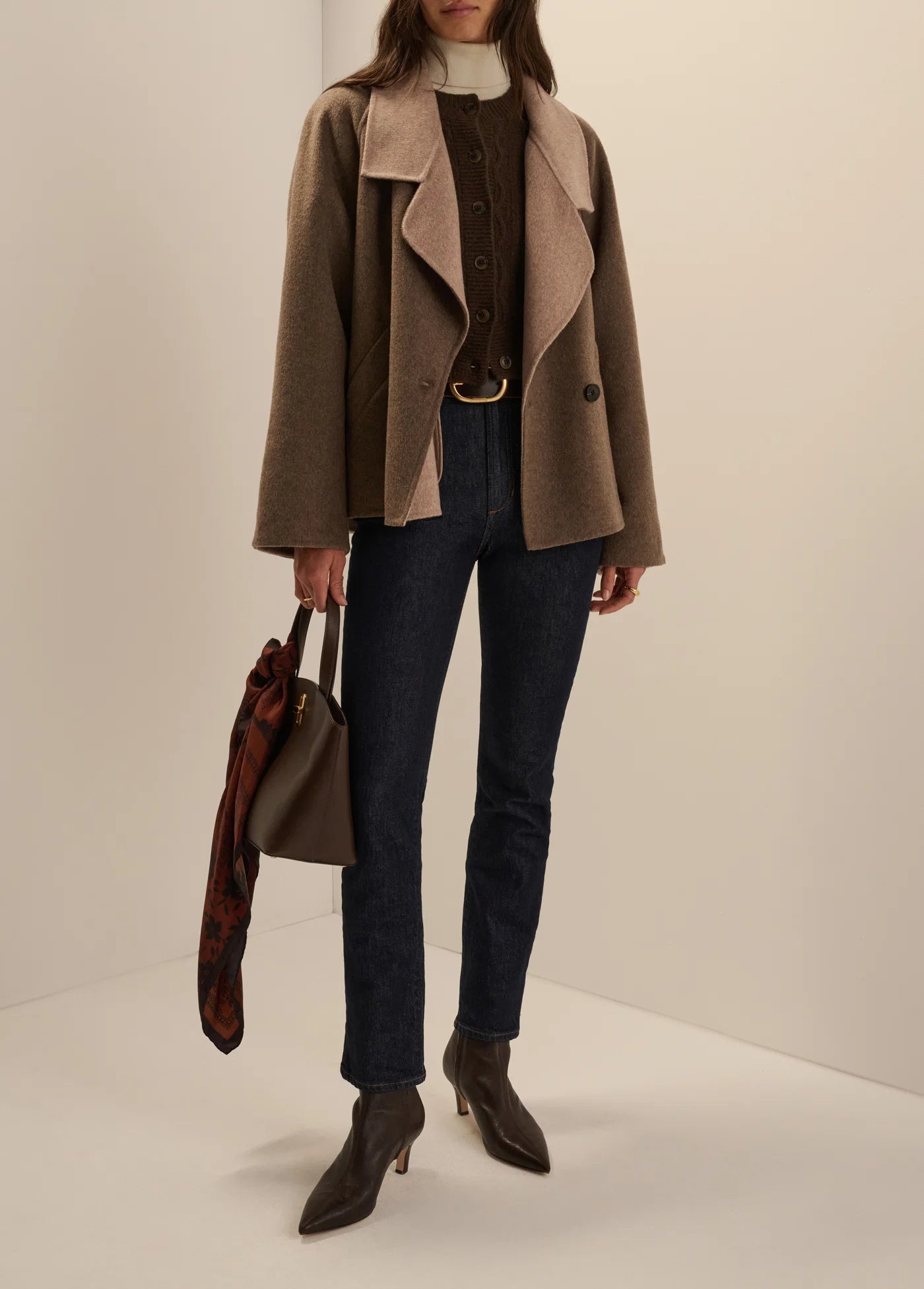 The Cameron Coat - Stone