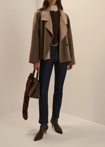 The Cameron Coat - Stone