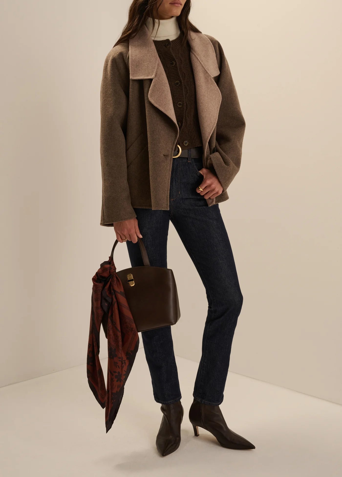 The Cameron Coat - Stone