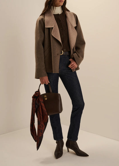 The Cameron Coat - Stone