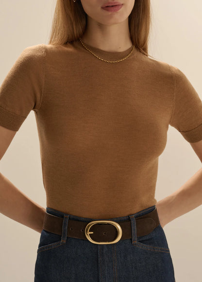 The Good Sport Top - Camel