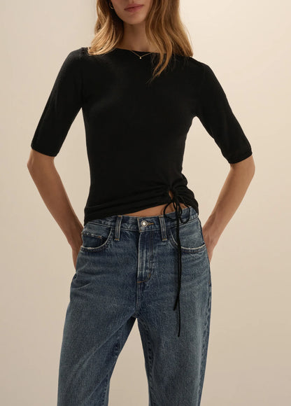 The Side Eye Top - Black