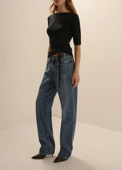 The Side Eye Top - Black